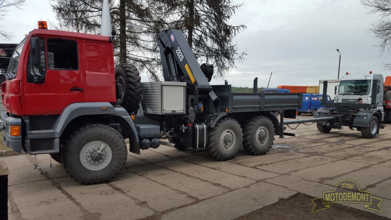 URAL 6x6 MAN po Modernizacji